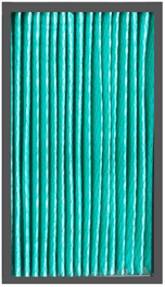 Filtro Merv 11-65% 12”x24”x4” Marco Cartón/Metal/Plástico Capacidad Alta