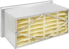 Filtro Merv 14-95% 12”x24”x12” Marco Metal con aleta Capacidad Máxima