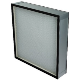 Filtro HEPA 99,99% 12”x12”x4” Doble malla. Doble empaque Marco Aluminio