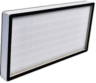 Filtro HEPA 99,99% 12”x24”x3” Doble malla. Doble empaque Marco Aluminio