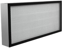 Filtro HEPA 99,99% 12”x24”x4” Doble malla. Doble empaque Marco Aluminio